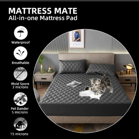 Miniatura 1 de Cubre Colchón Cama  King